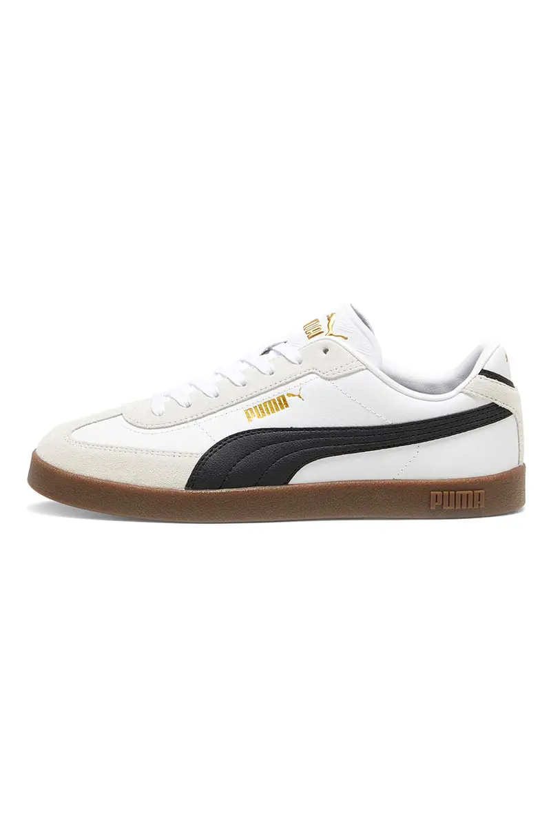 Sneakers Bianche Con Dettagli Neri Puma Club II Era miniatura 3