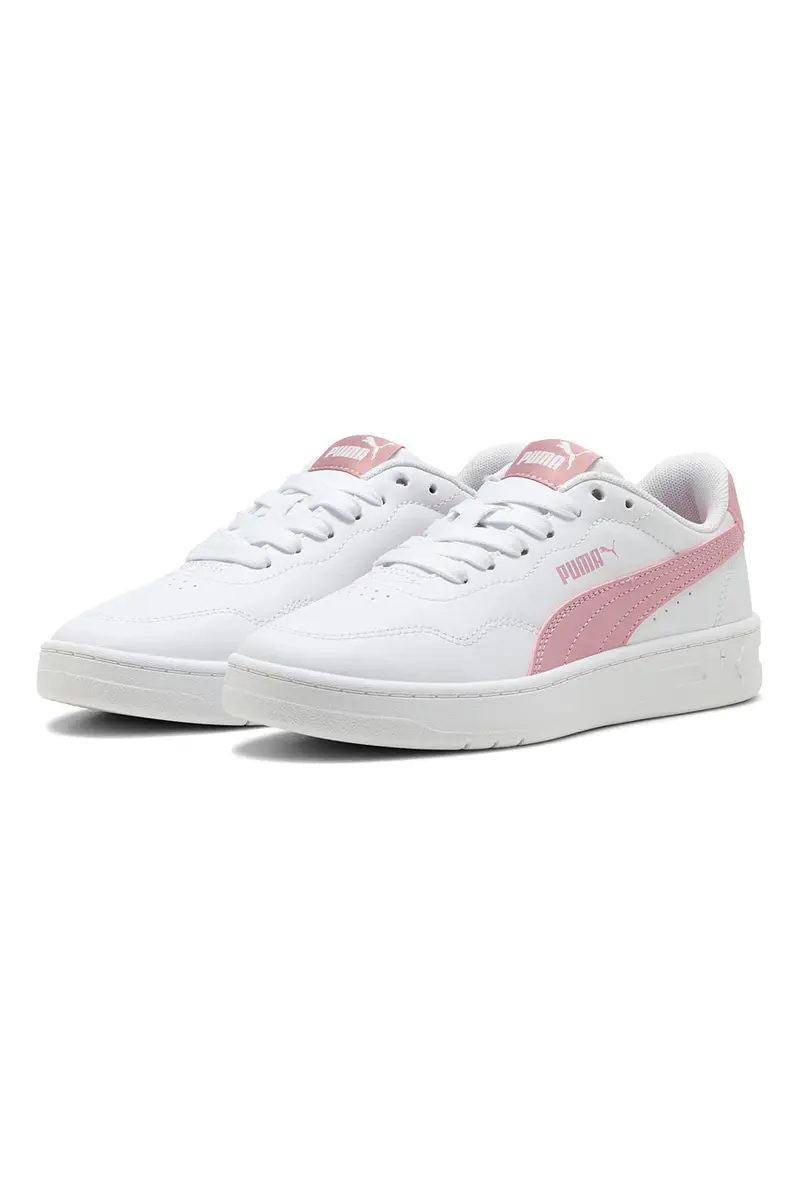 Sneakers bianche con dettagli rosa Puma 40230407