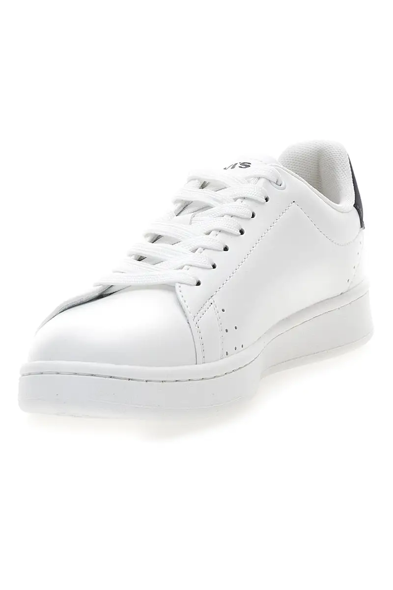 Sneakers bianche con dettaglio blu Levi's Unity miniatura 3