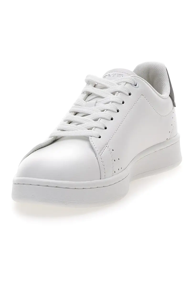 Sneakers bianche con dettaglio grigio Levi's Unity miniatura 3
