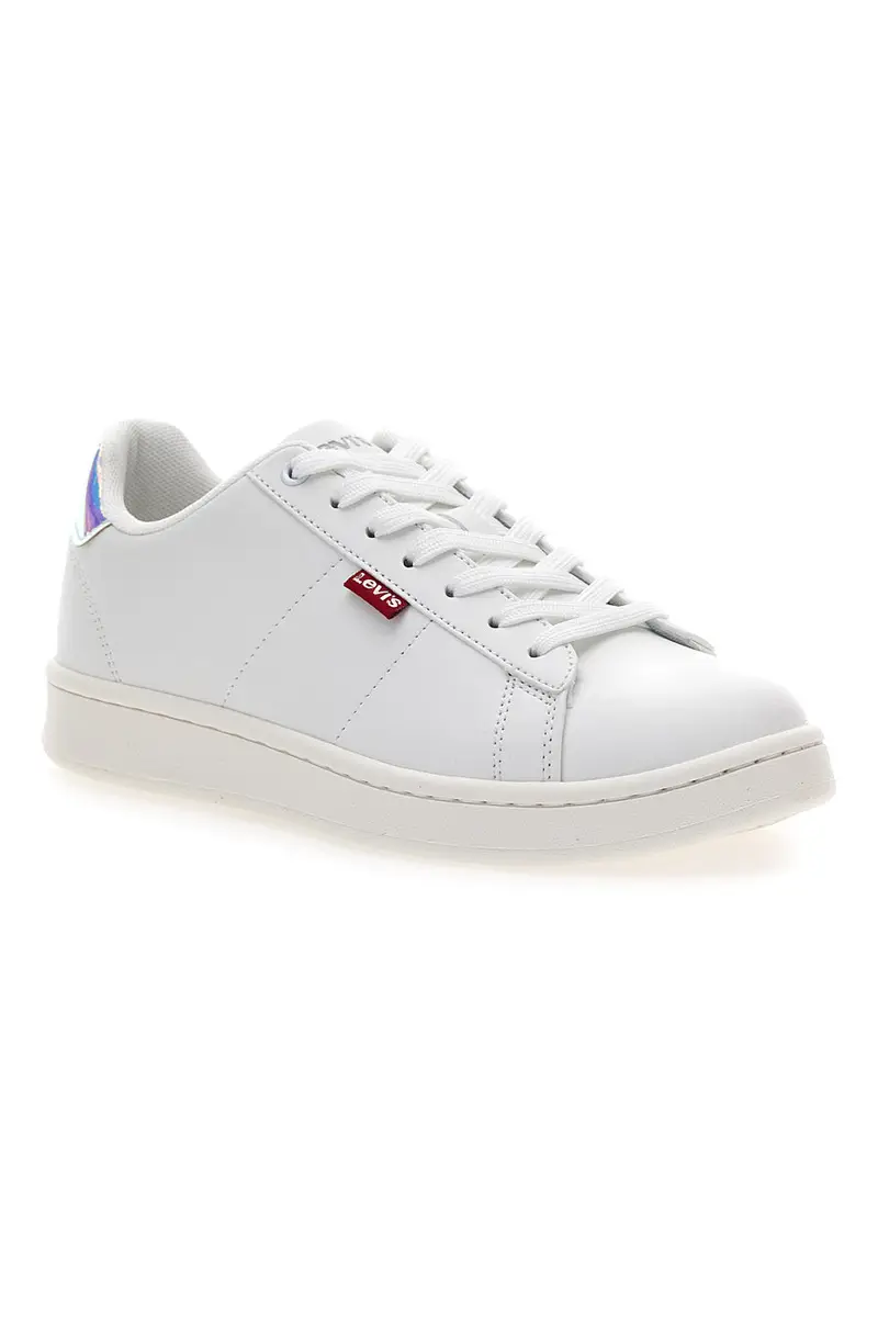 Sneakers bianche con dettaglio iridescente Levi's VAVE0261S miniatura 2