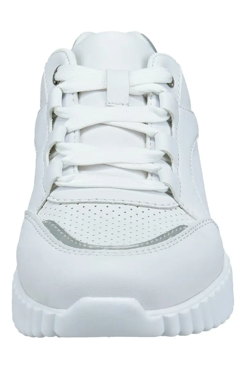 Sneakers Bianche con Inserti Effetto Metallizzato Bagatt D45AL6055050 miniatura 3