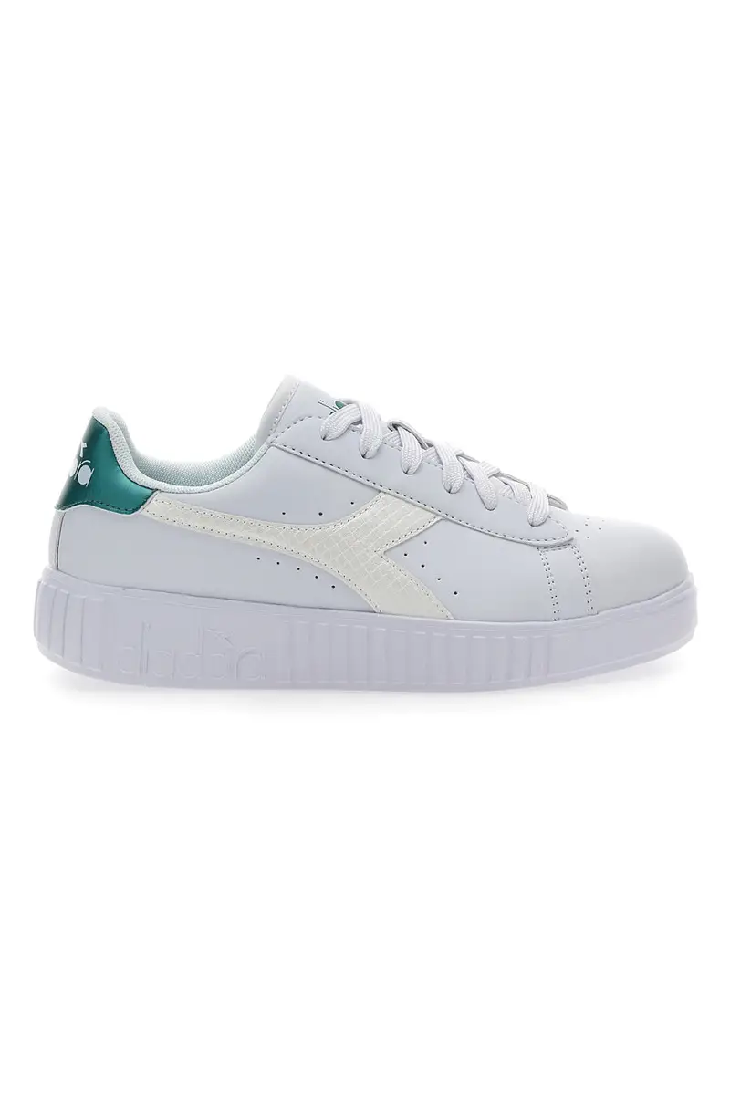 Sneakers Bianche con Lacci Diadora Game Step GS Glazed