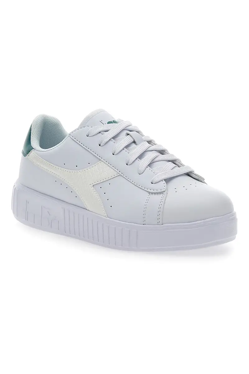 Sneakers Bianche con Lacci Diadora Game Step GS Glazed miniatura 2