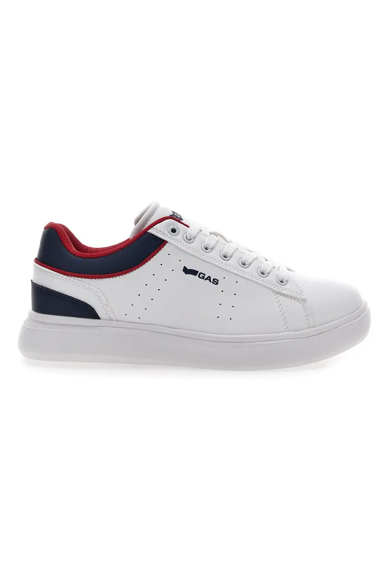 Sneakers Bianche con Lacci Gas Steve