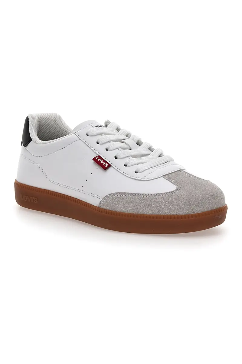 Sneakers bianche con lacci LEVI'S JACKSON miniatura 2