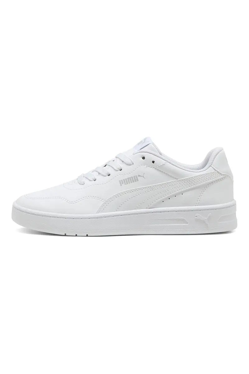 Sneakers Bianche Con Lacci Puma Court Lally