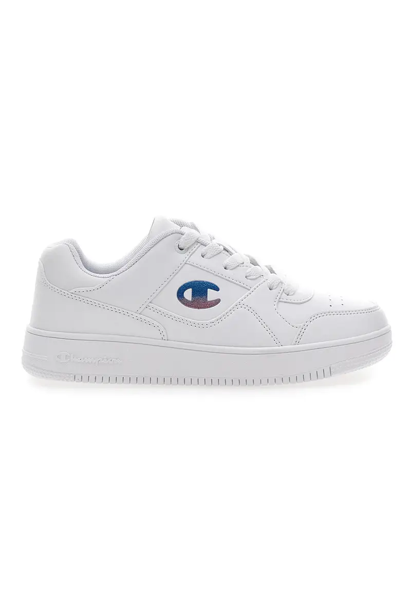 Sneakers bianche con logo a contrasto CHAMPION RD18 LOW G GS
