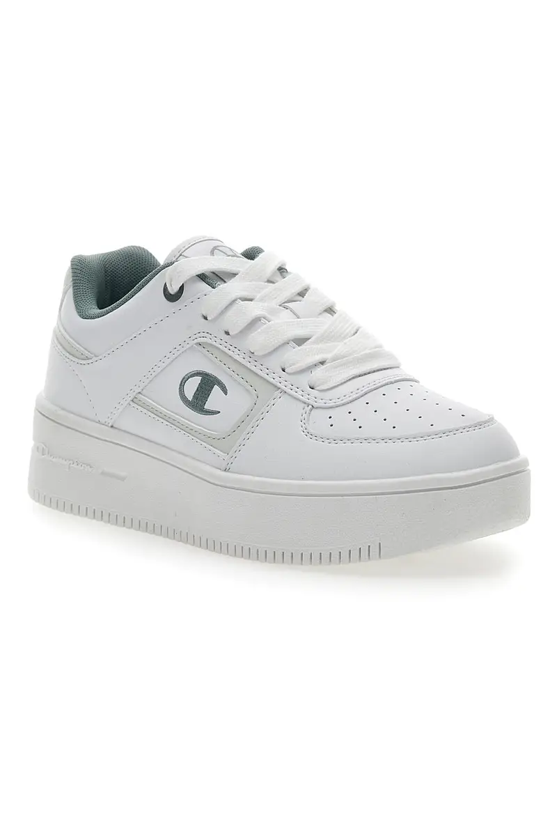 Sneakers Bianche Con Logo Laterale Champion Foul Plat Element miniatura 2
