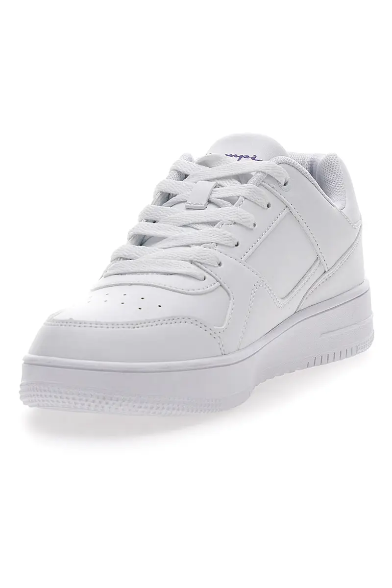 Sneakers Bianche Con Logo Laterale Champion Rebound Low miniatura 3