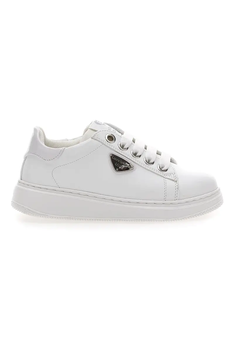 Sneakers Bianche Con Logo Laterale Laura Biagiotti 93969394