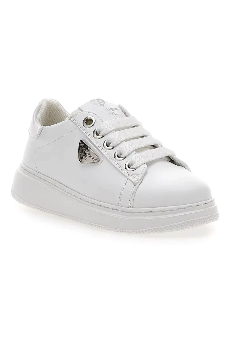 Sneakers Bianche Con Logo Laterale Laura Biagiotti 93969394 miniatura 2