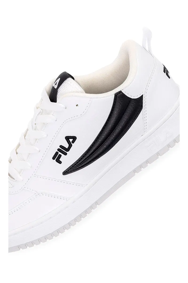 Sneakers Bianche con Logo Laterale Nero FILA REGA NF TEENS miniatura 3