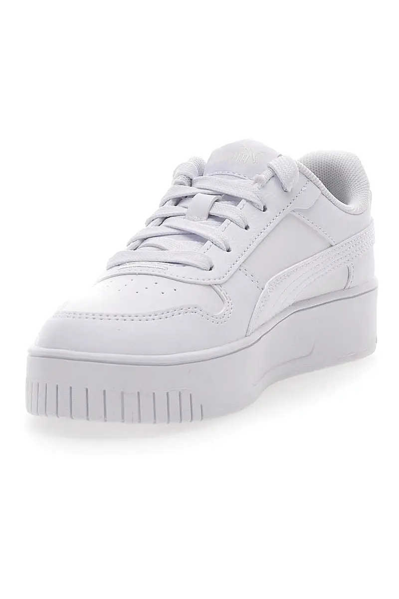 Sneakers Bianche Con Platform Puma Carina Street Ps miniatura 3