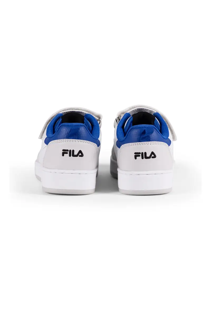 Sneakers Bianche Con Strappo In Velcro Fila Rega Kids miniatura 3