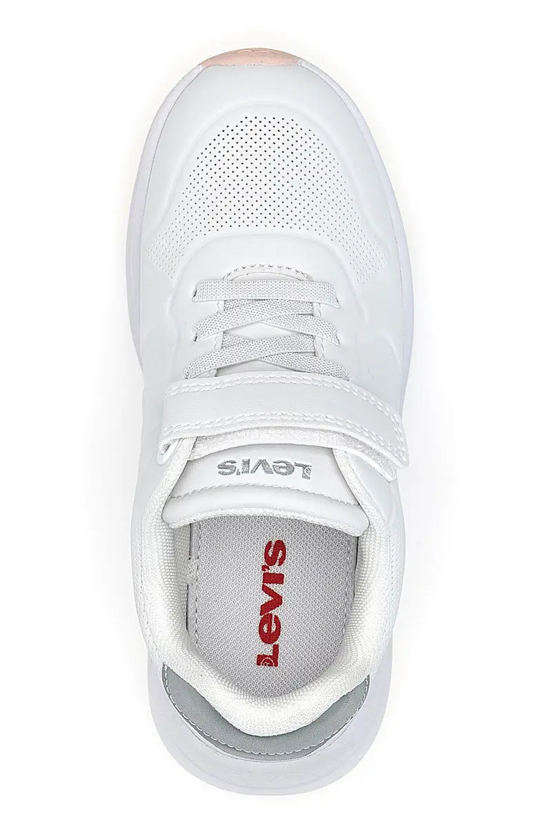 Sneakers bianche con strappo Levi's LARRY J miniatura 3