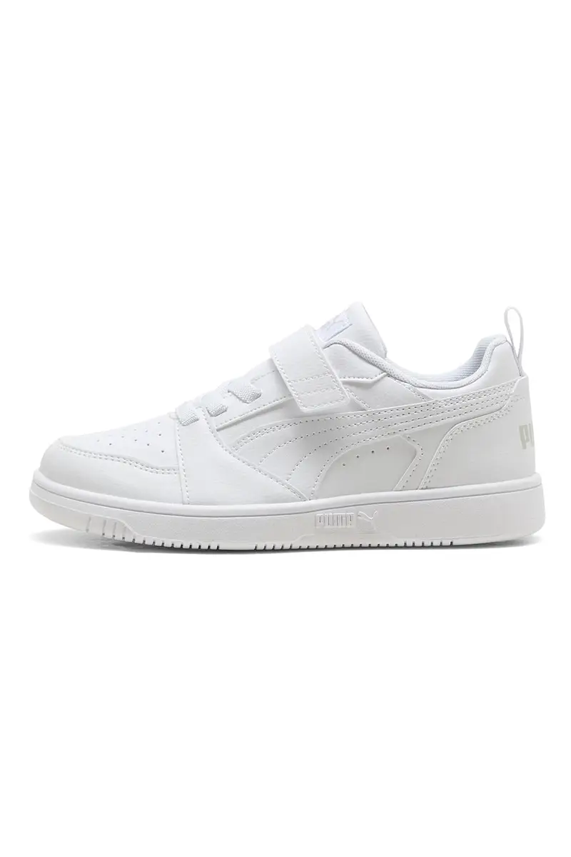 Sneakers bianche con strappo Puma Rebound V6 Lo AC+ PS