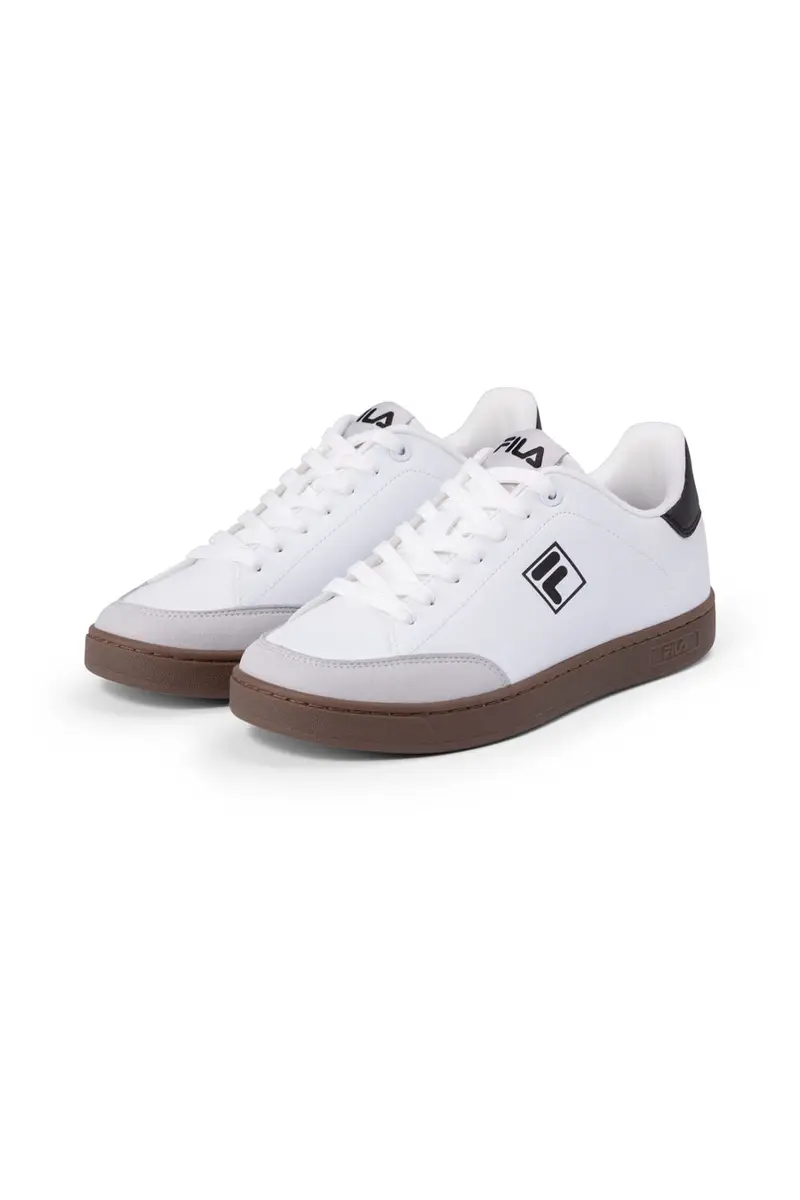 Sneakers bianche con suola a contrasto FILA COURTBAY miniatura 2
