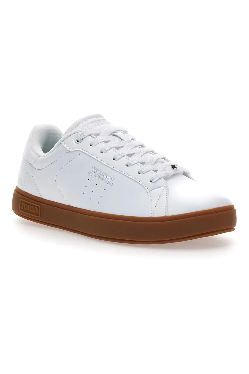 Sneakers bianche con suola caramello e memory foam Joma C.Classic Men 2532 miniatura 2