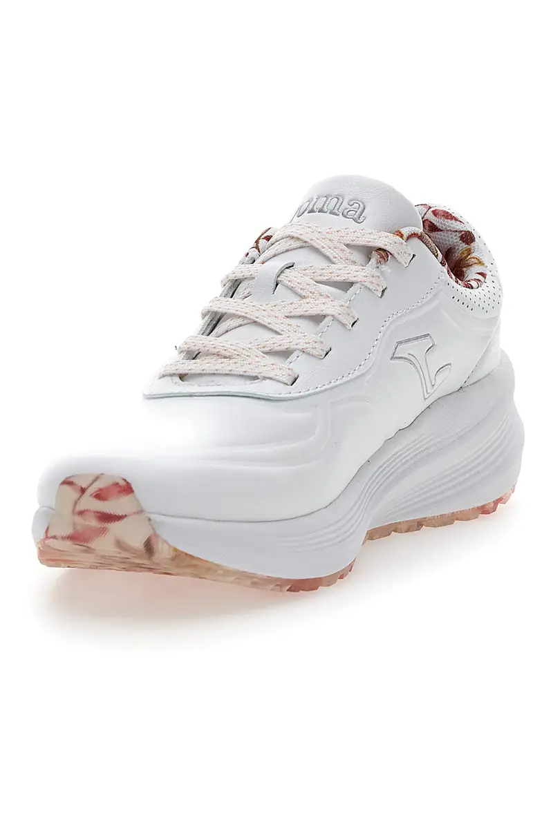 Sneakers bianche con suola floreale Joma Bree Lady 2402 miniatura 3