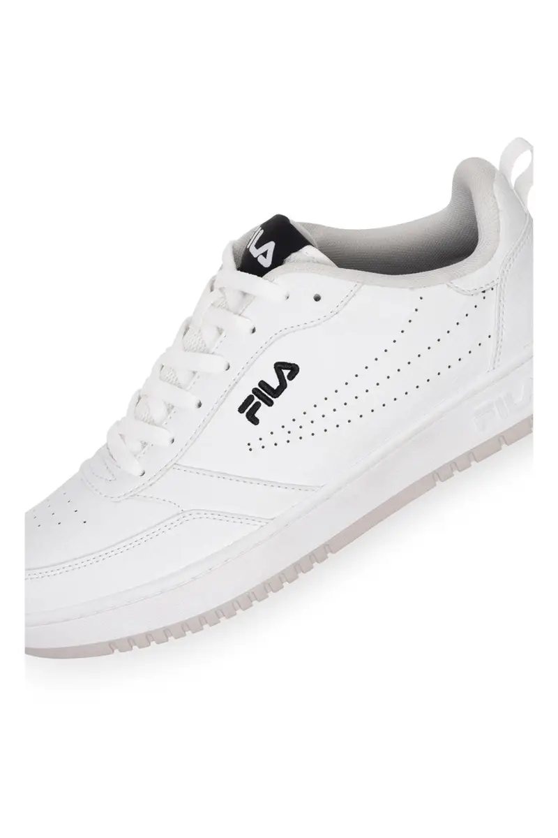 Sneakers Bianche Con Suola Lilla Fila Rega Teen miniatura 3