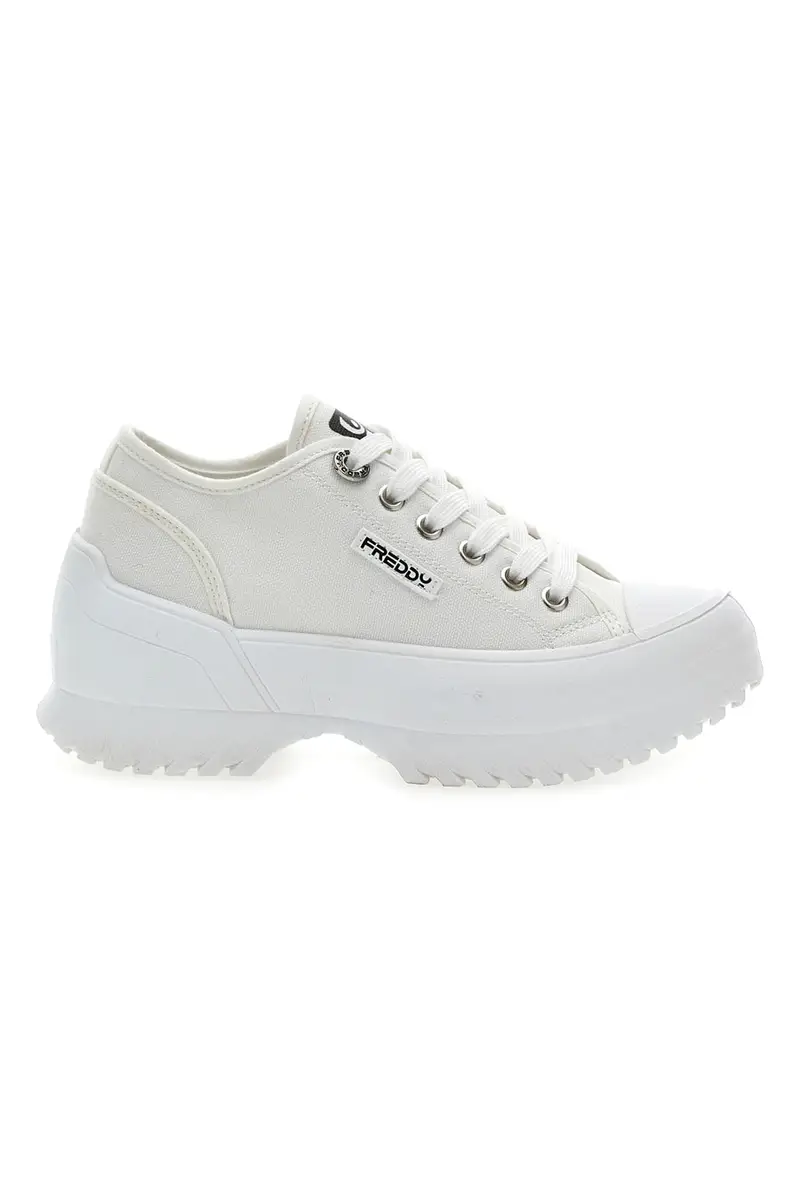 Sneakers Bianche Con Suola Platform Bianca FREDDY FY7601