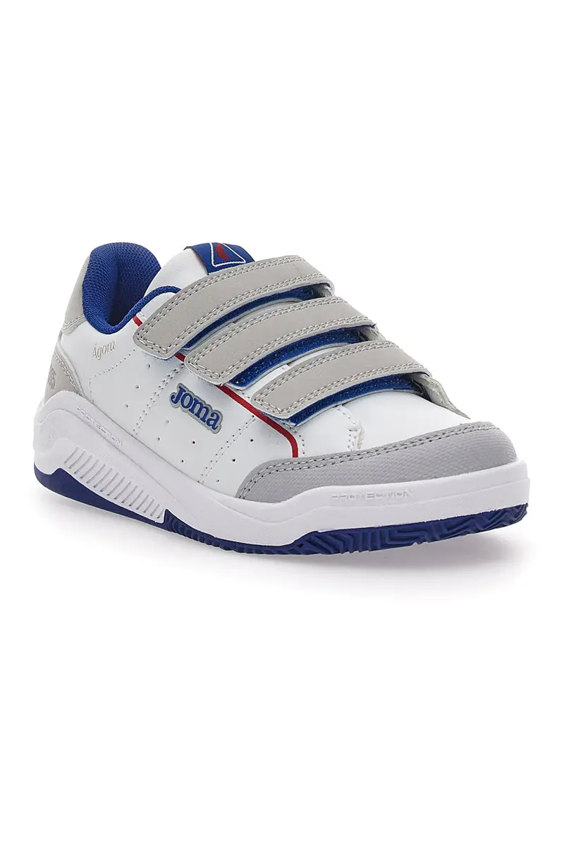Sneakers Bianche con Tre Strap Joma Agora JR 2404 miniatura 2
