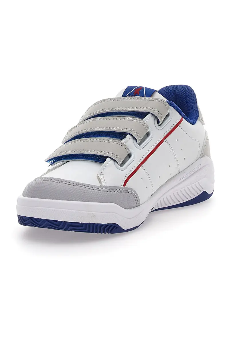 Sneakers Bianche con Tre Strap Joma Agora JR 2404 miniatura 3
