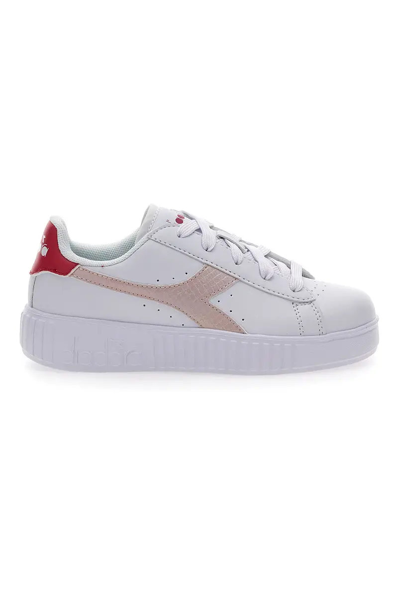 Sneakers Bianche da Bambin* Diadora Game Step PS Glazed