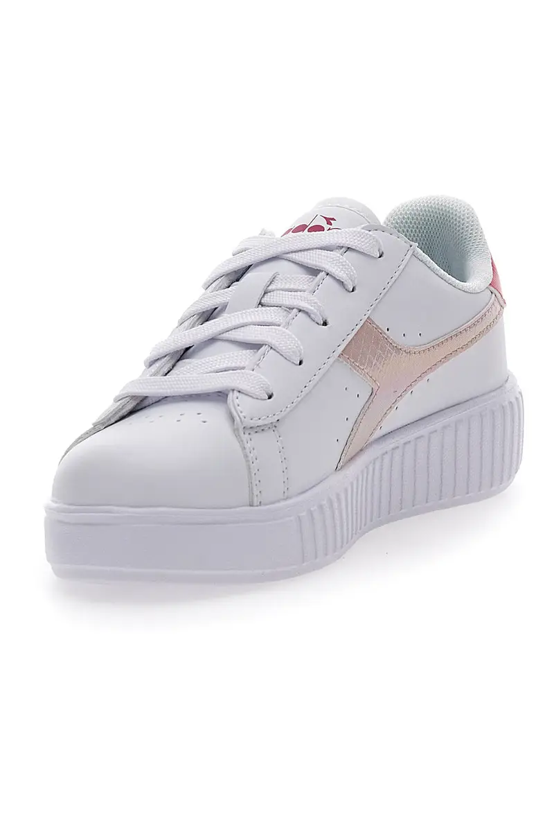 Sneakers Bianche da Bambin* Diadora Game Step PS Glazed miniatura 3
