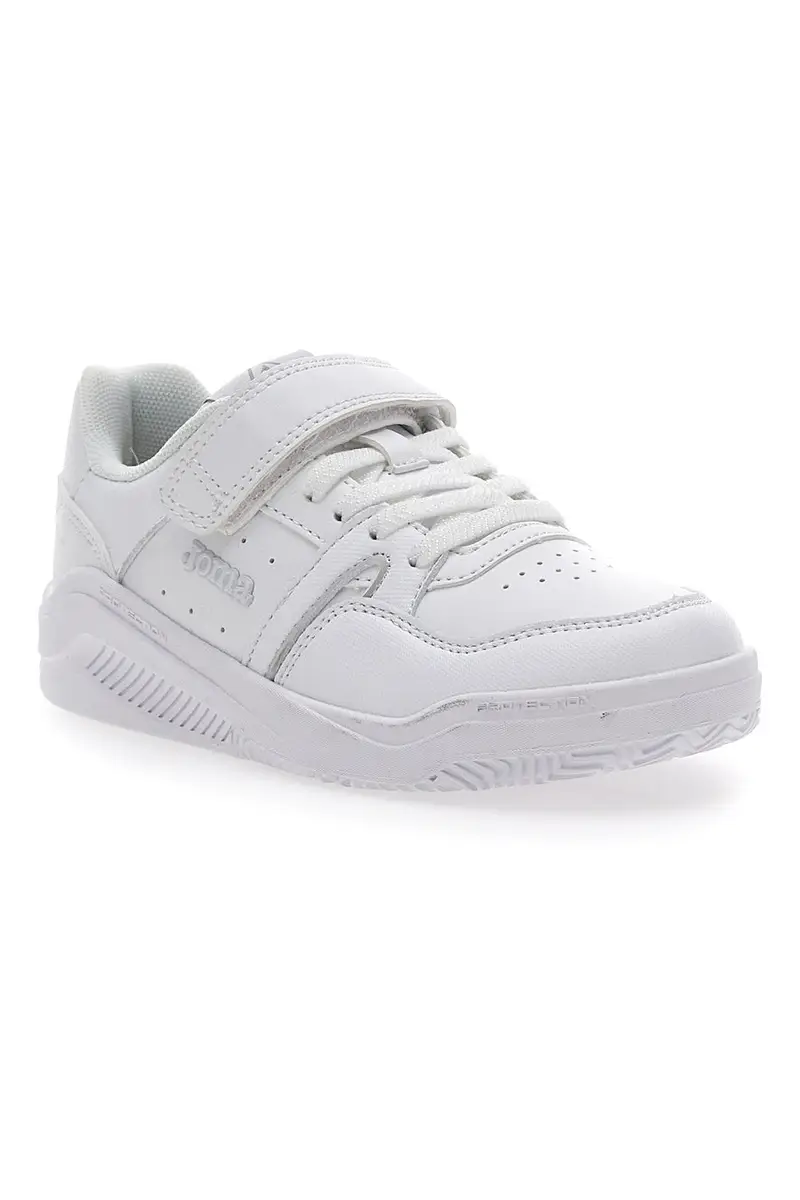 Sneakers Bianche da Bimbi Joma Platea Low Jr 2420 miniatura 2