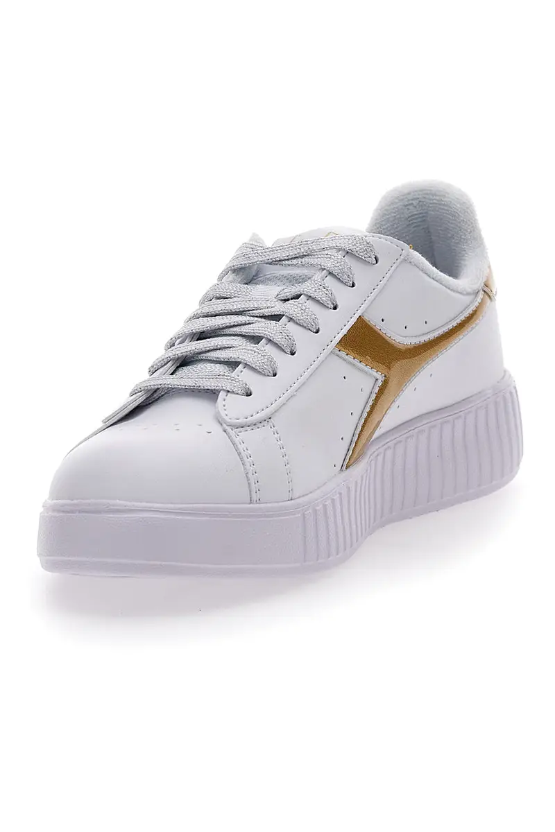 Sneakers Bianche da Ragazz* Diadora Step P miniatura 3