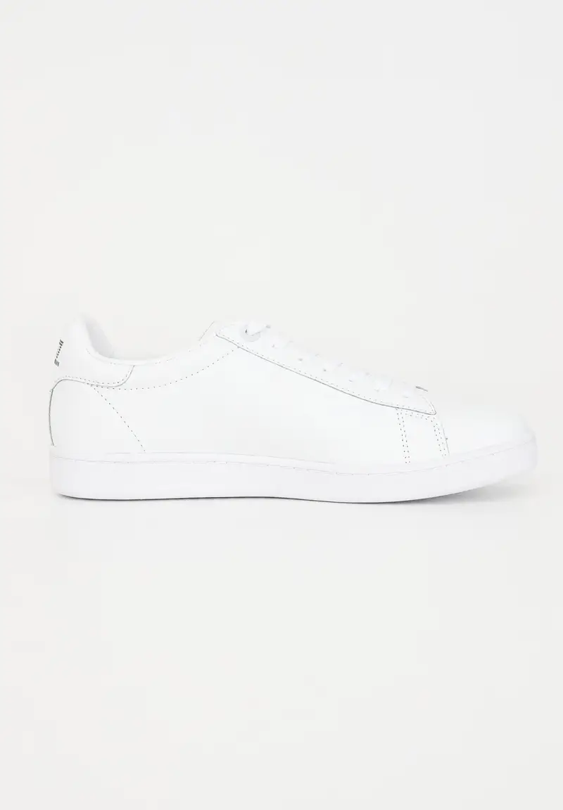 Sneakers bianche da uomo con logo impresso miniatura 2