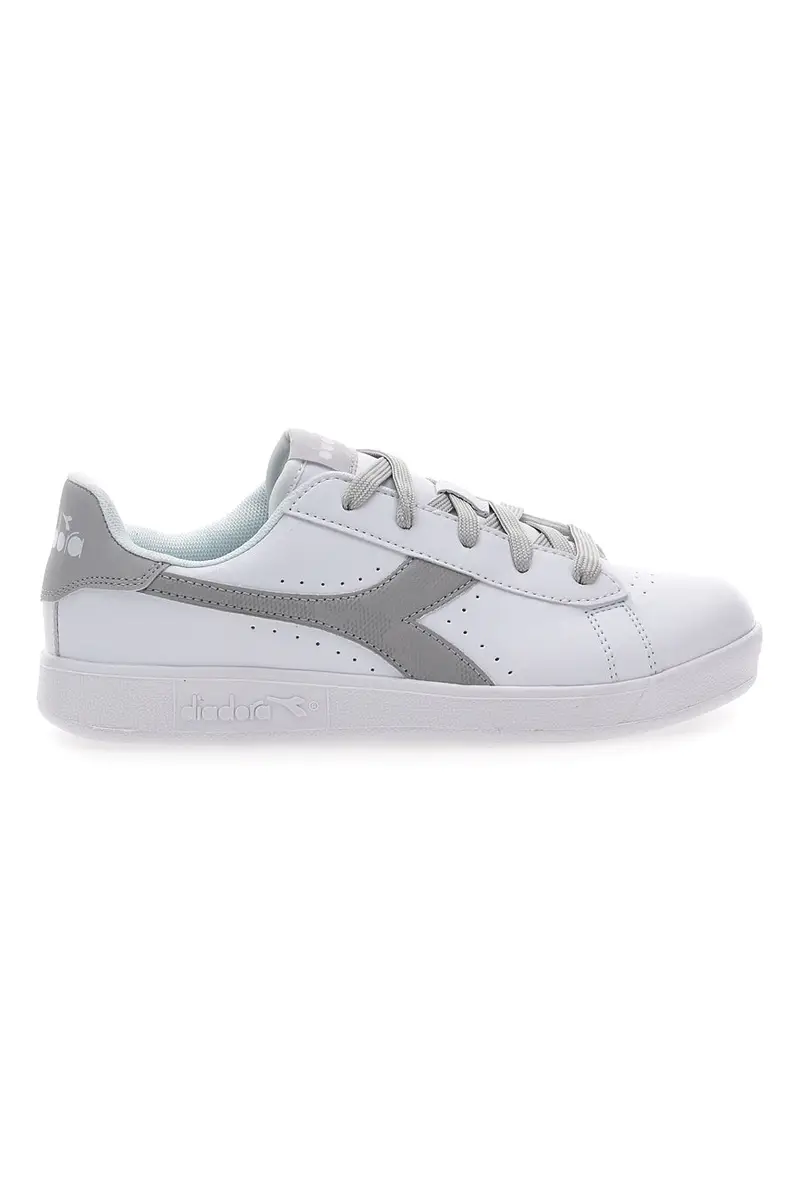 Sneakers Bianche e Argento con Lacci DIADORA GAME P CAMO GS