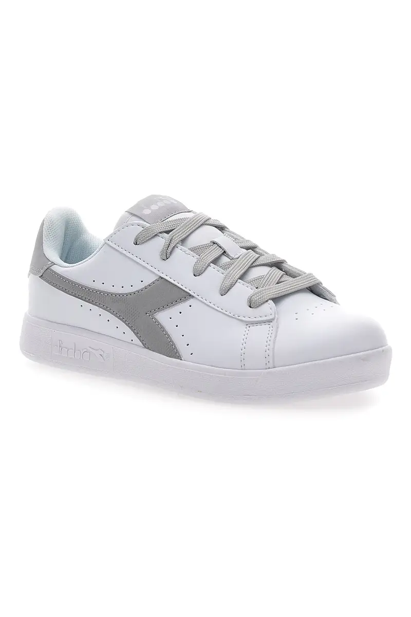Sneakers Bianche e Argento con Lacci DIADORA GAME P CAMO GS miniatura 2