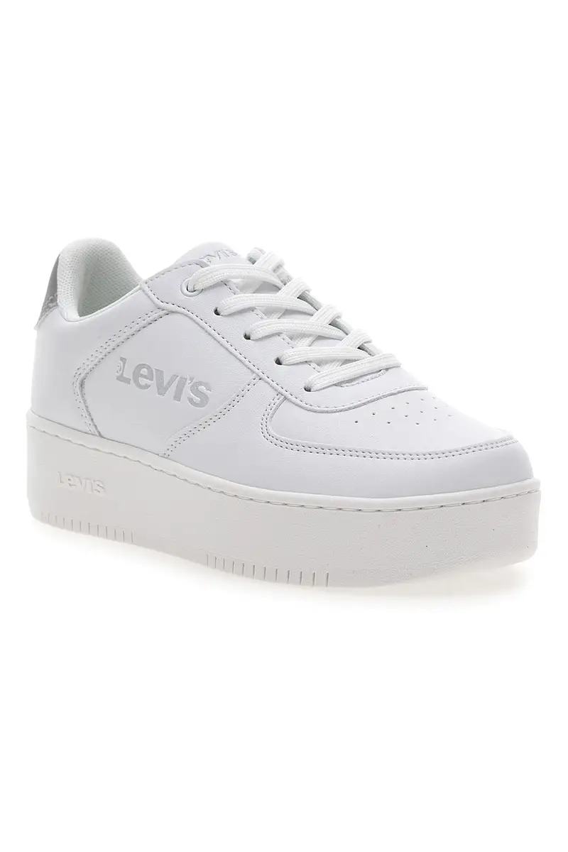 Sneakers Bianche e Argento con Platform LEVI'S NEW UNION BOLD miniatura 2