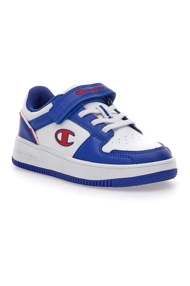 Sneakers Bianche e Blu Champion Rebound 2 Low B Ps miniatura 2