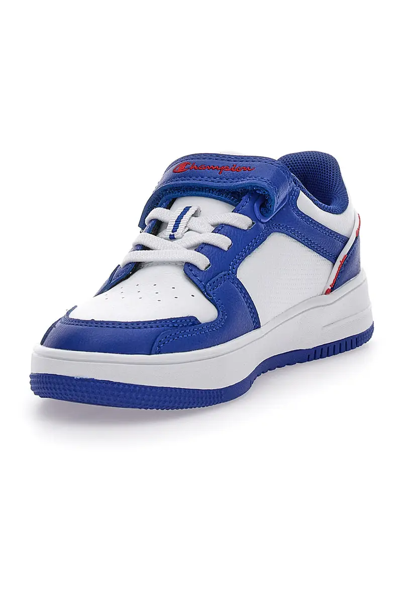Sneakers Bianche e Blu Champion Rebound 2 Low B Ps miniatura 3