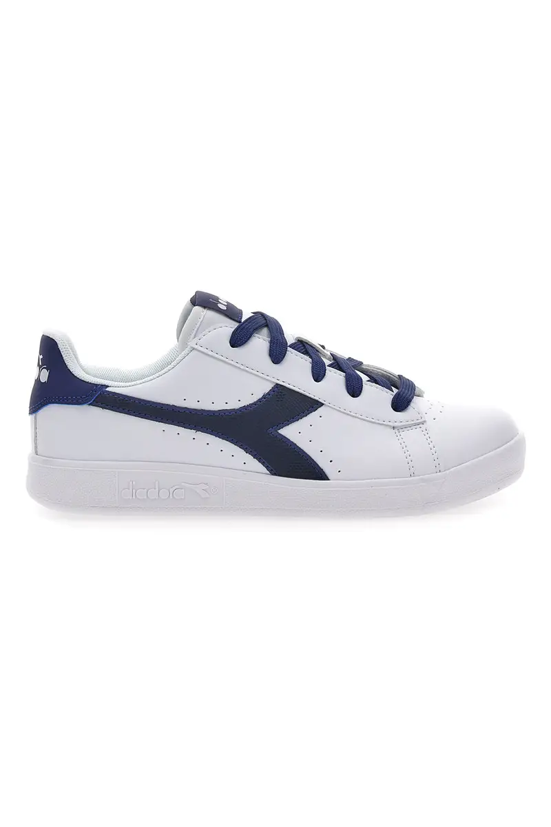Sneakers Bianche e Blu con Lacci DIADORA GAME P CAMO GS