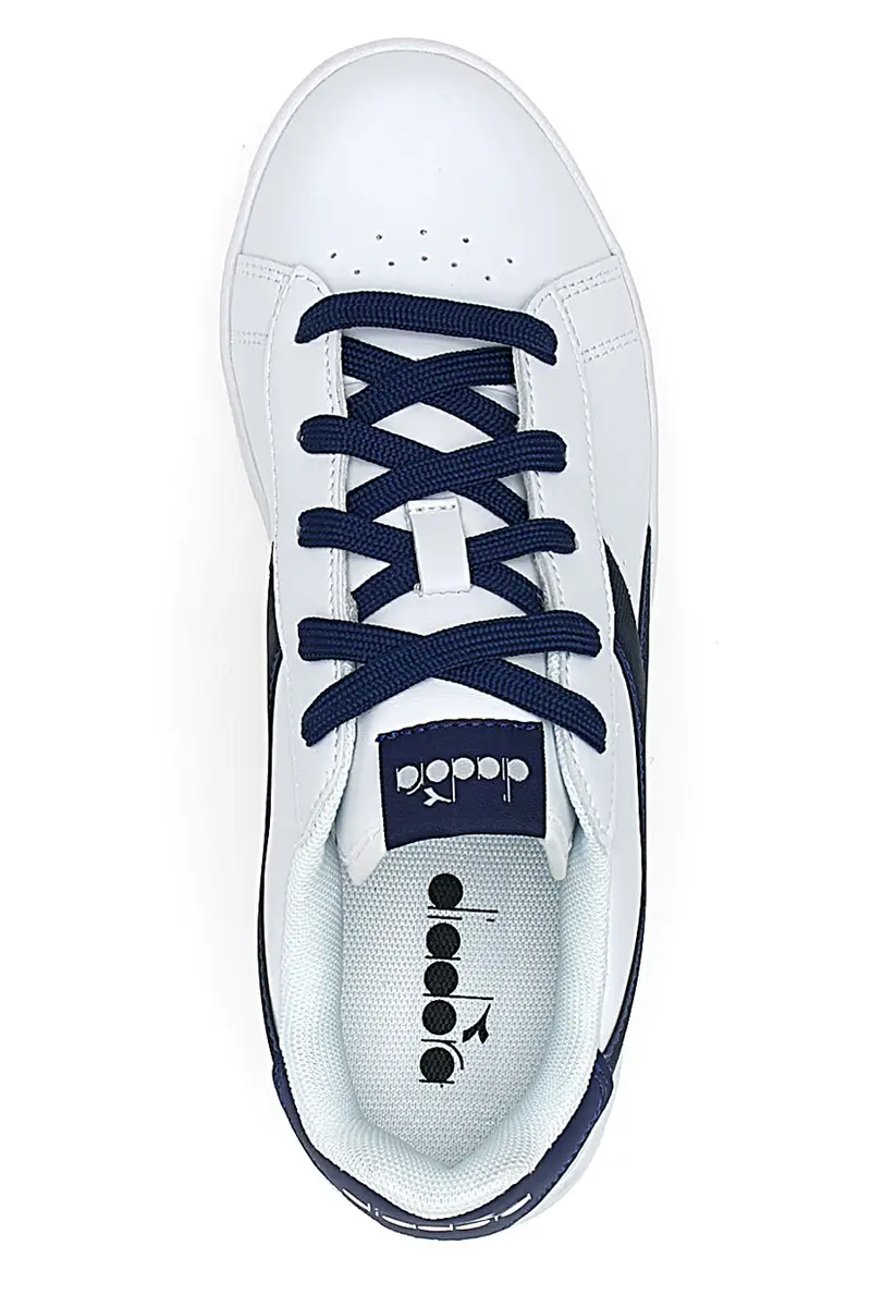 Sneakers Bianche e Blu con Lacci DIADORA GAME P CAMO GS miniatura 3
