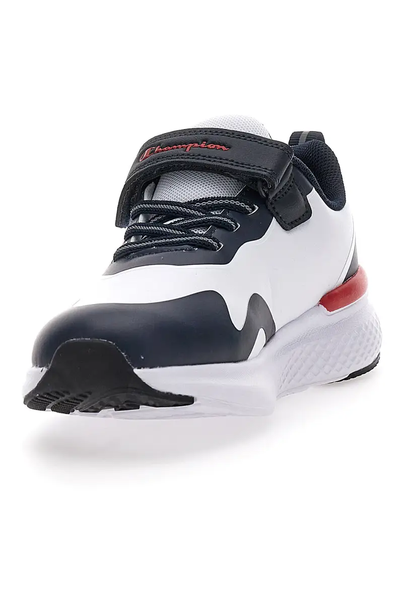 Sneakers bianche e blu con velcro CHAMPION BOLD WINTER B PS miniatura 3