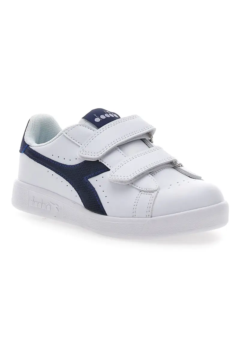 Sneakers Bianche e Blu con Velcro DIADORA GAME P CAMO PS miniatura 2