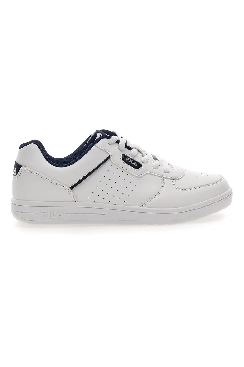 Sneakers Bianche e Blu Fila C. Court Teens