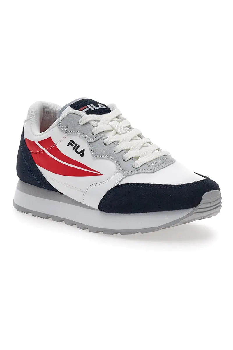 Sneakers Bianche e Blu Fila Hypert miniatura 2