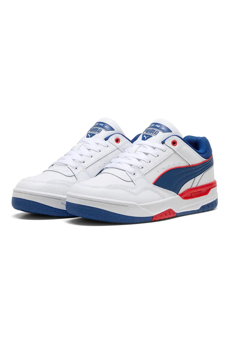 Sneakers Bianche e Blu Puma Rebound Retro miniatura 2