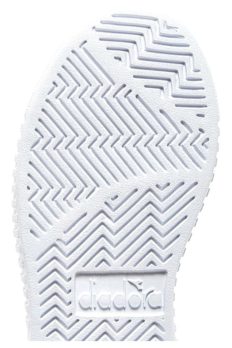 Sneakers Bianche e Celeste Diadora Game Step PS 2 miniatura 3