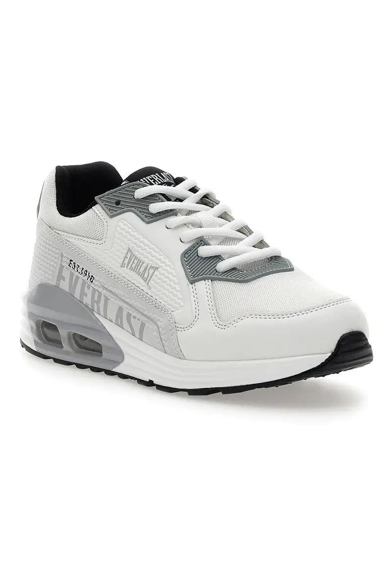 Sneakers Bianche e Grigie Con Platform Everlast EV810 miniatura 2