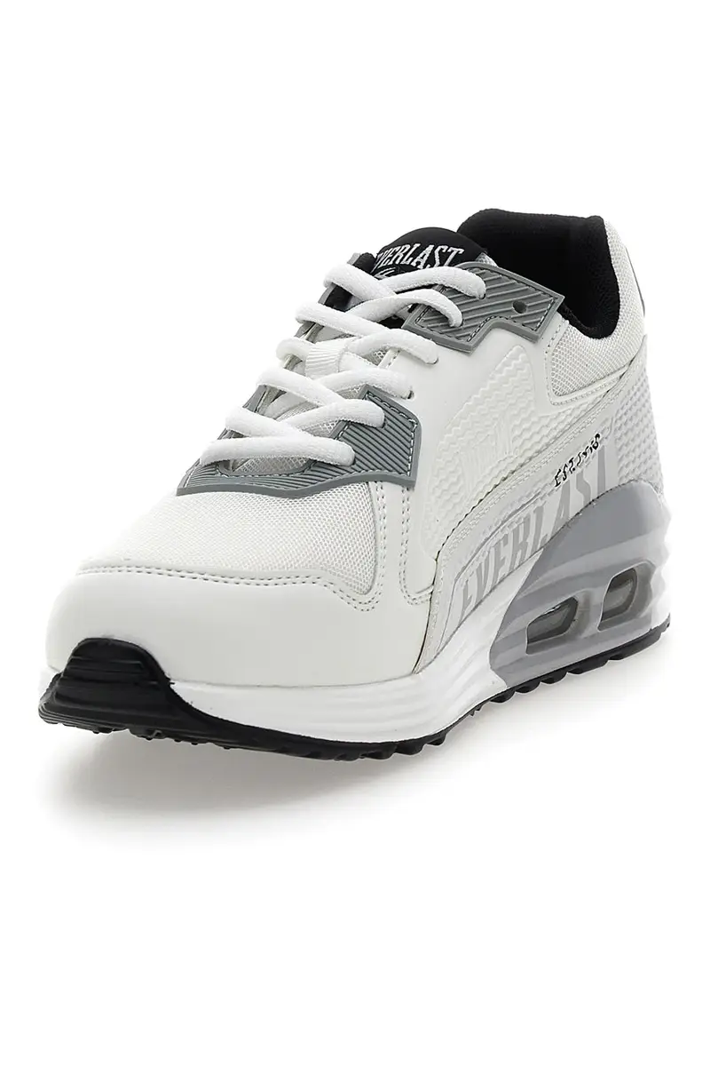 Sneakers Bianche e Grigie Con Platform Everlast EV810 miniatura 3
