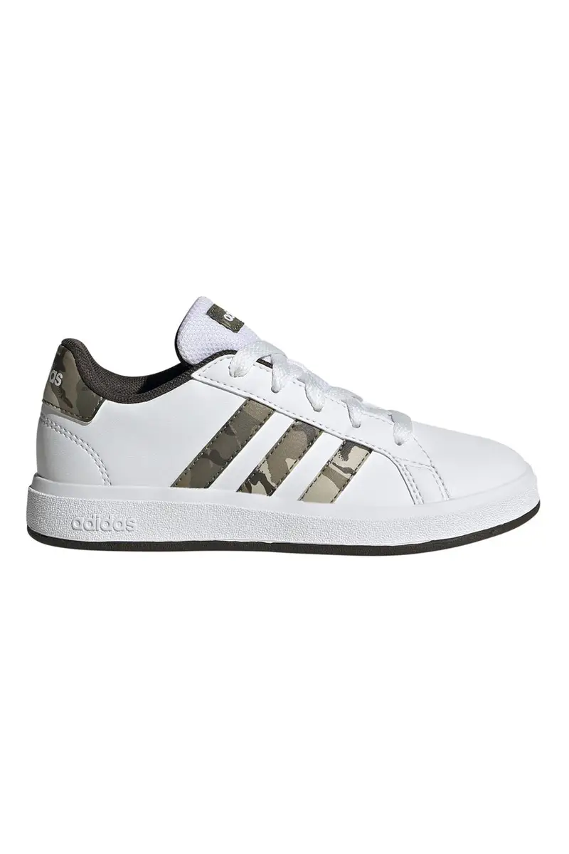Sneakers Bianche e Mimetiche Adidas Grand Court 2.0 K