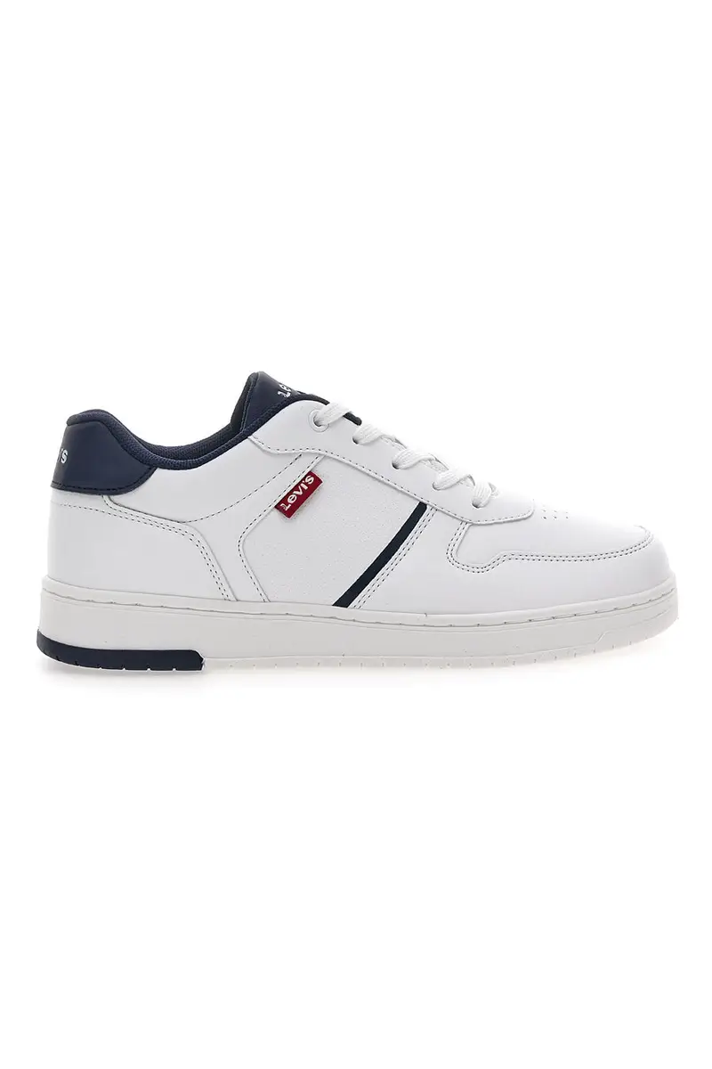 Sneakers Bianche e Navy Levi's Kick SE